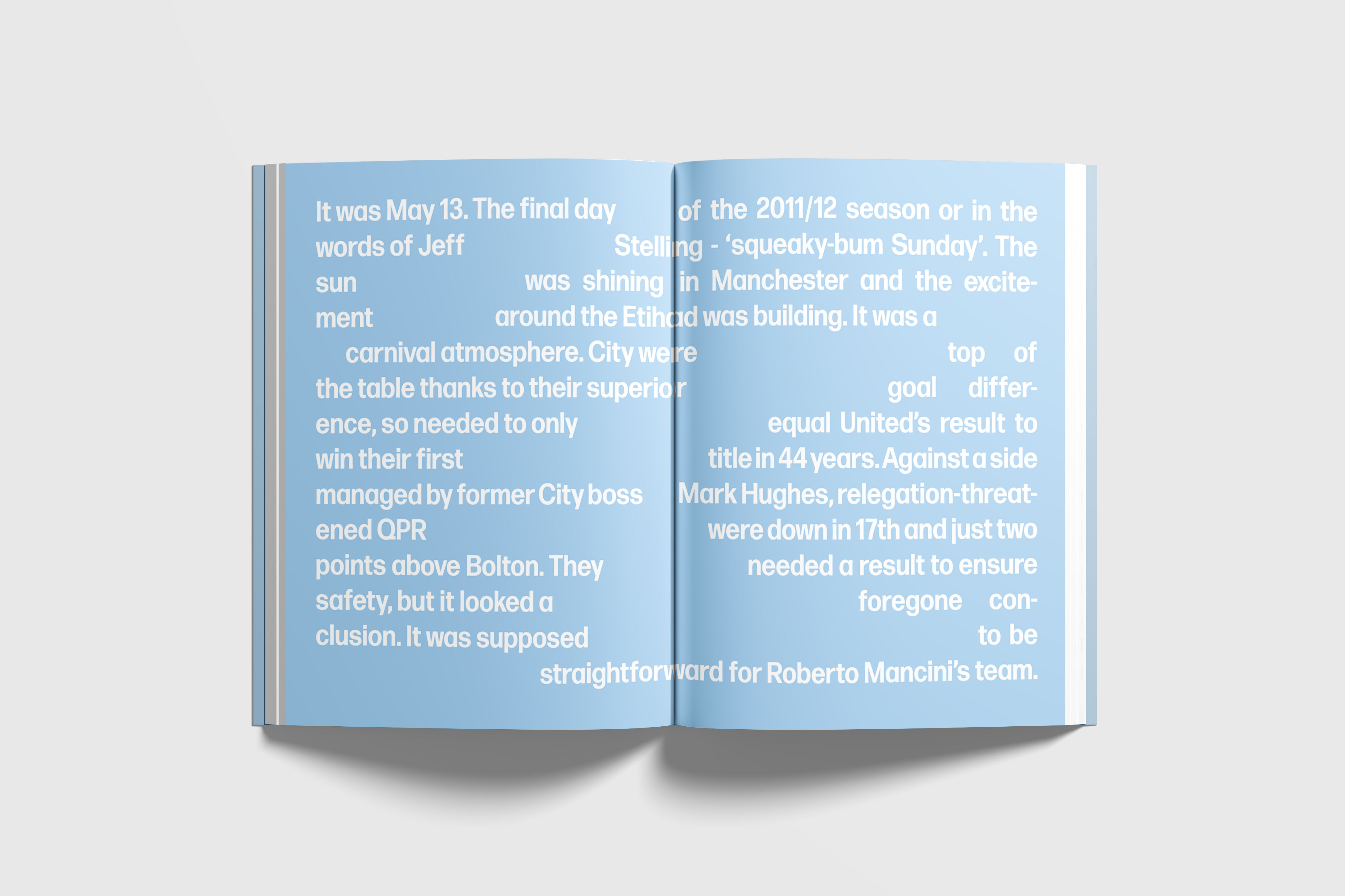 City Forever open book mockup